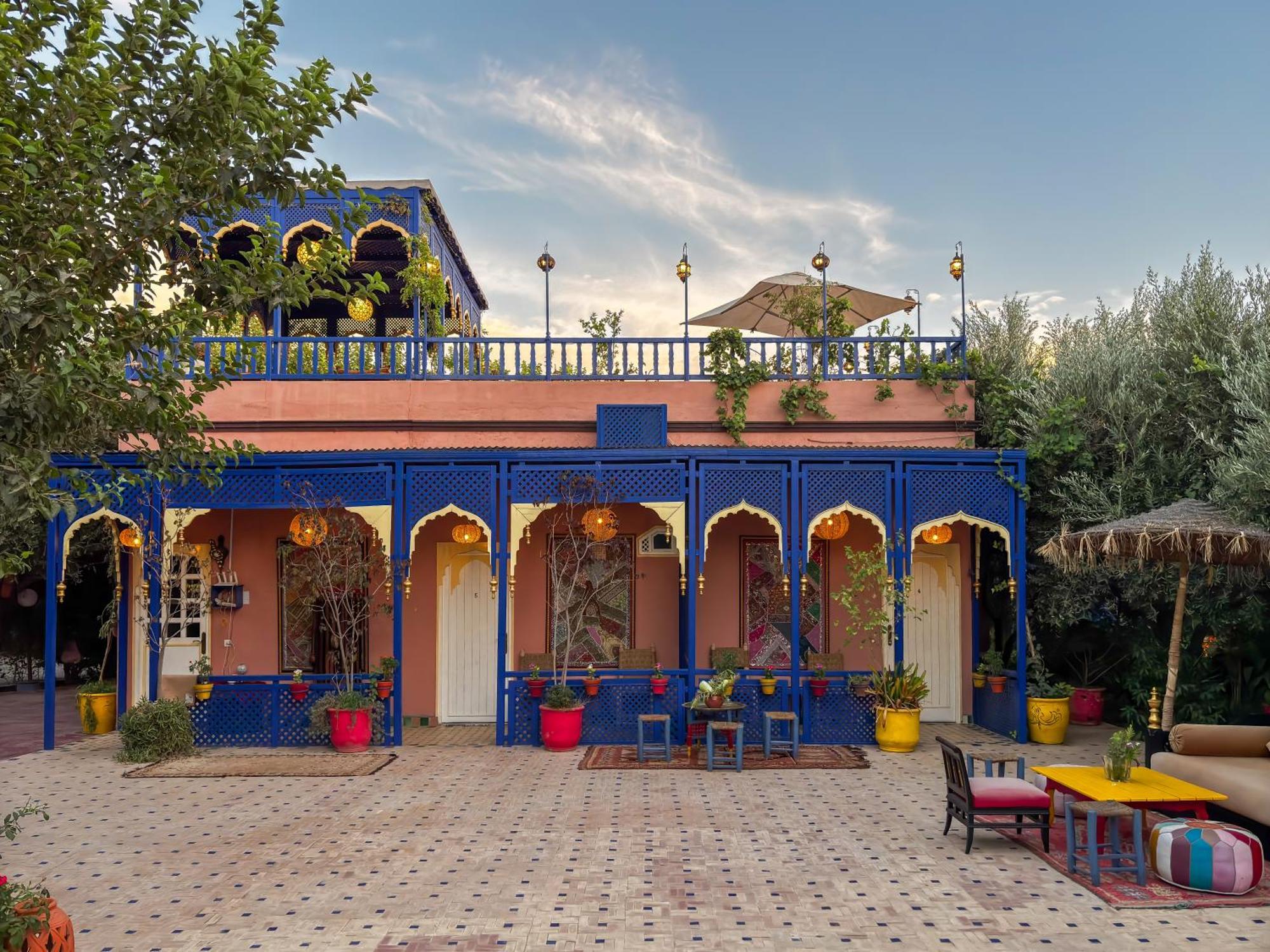 Villa Le Bleu House Marrakesh Exterior foto
