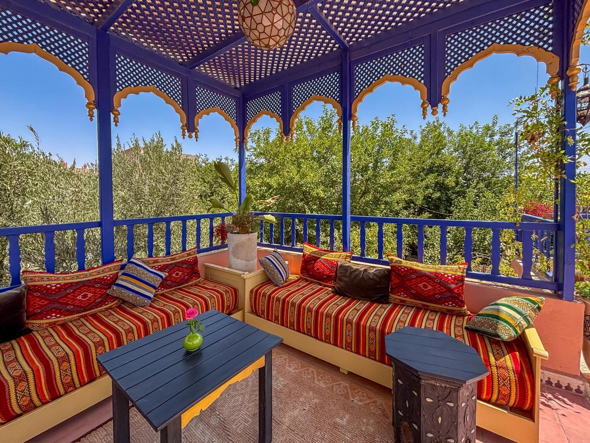 Villa Le Bleu House Marrakesh Exterior foto