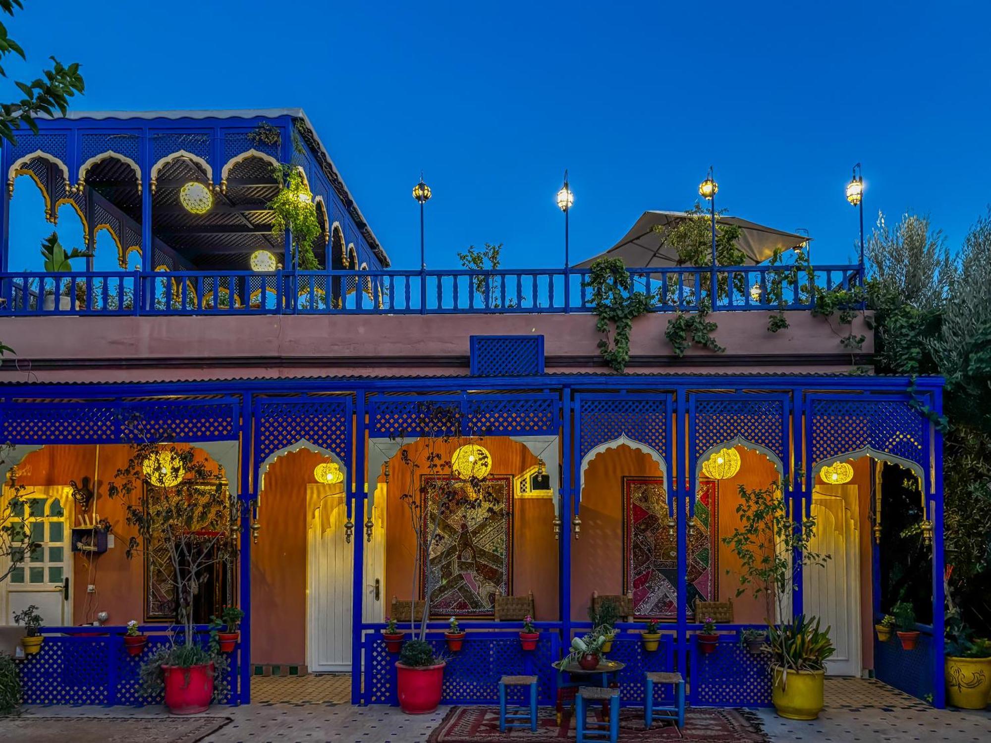 Villa Le Bleu House Marrakesh Exterior foto