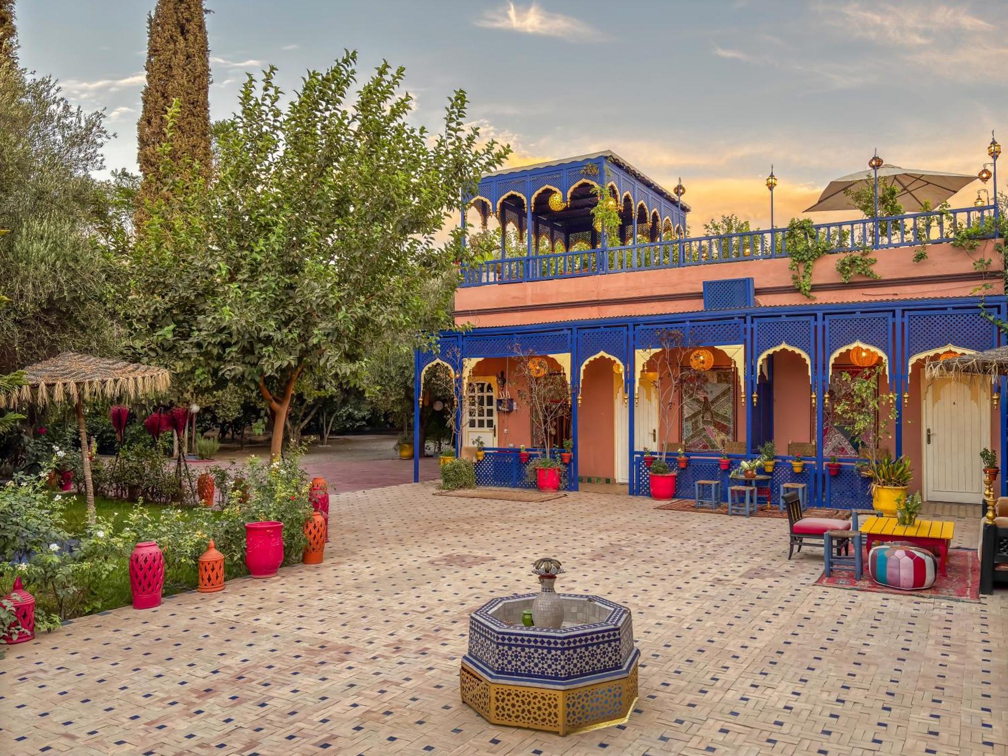 Villa Le Bleu House Marrakesh Exterior foto