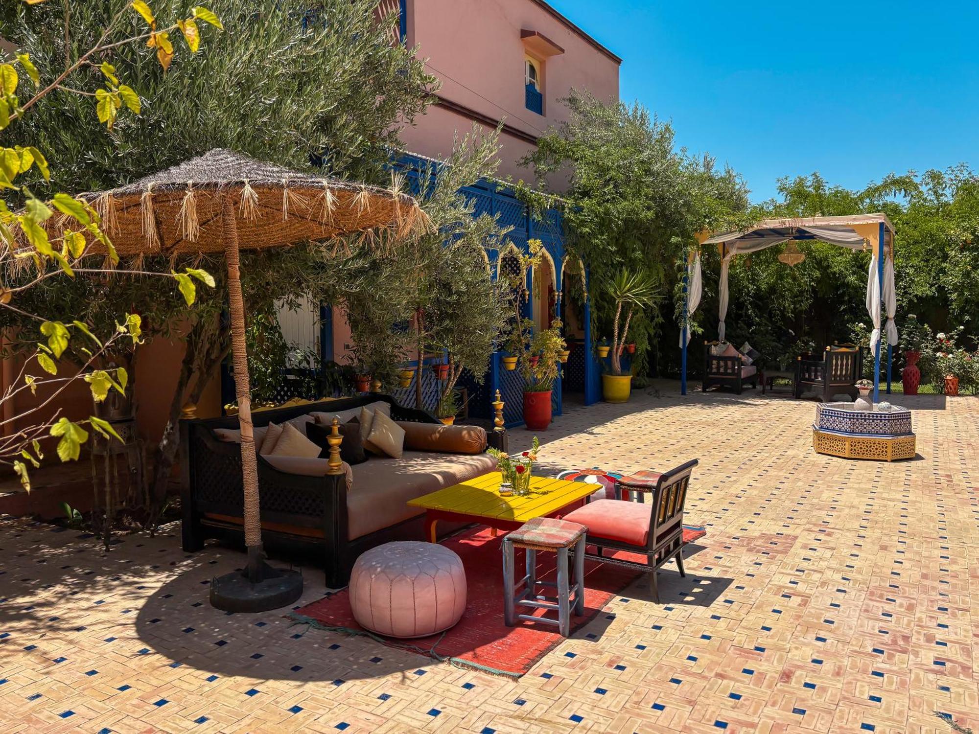 Villa Le Bleu House Marrakesh Exterior foto