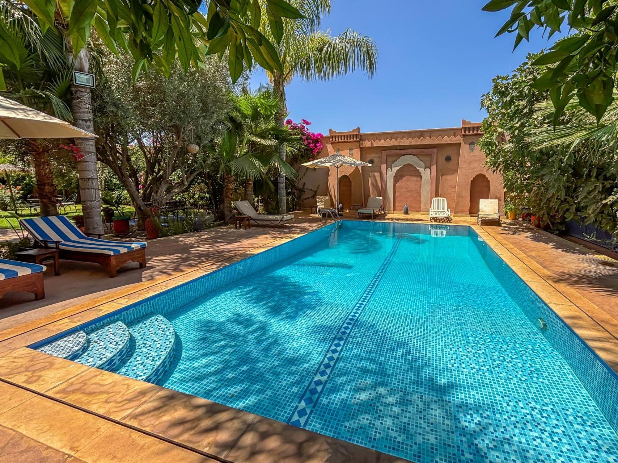 Villa Le Bleu House Marrakesh Exterior foto