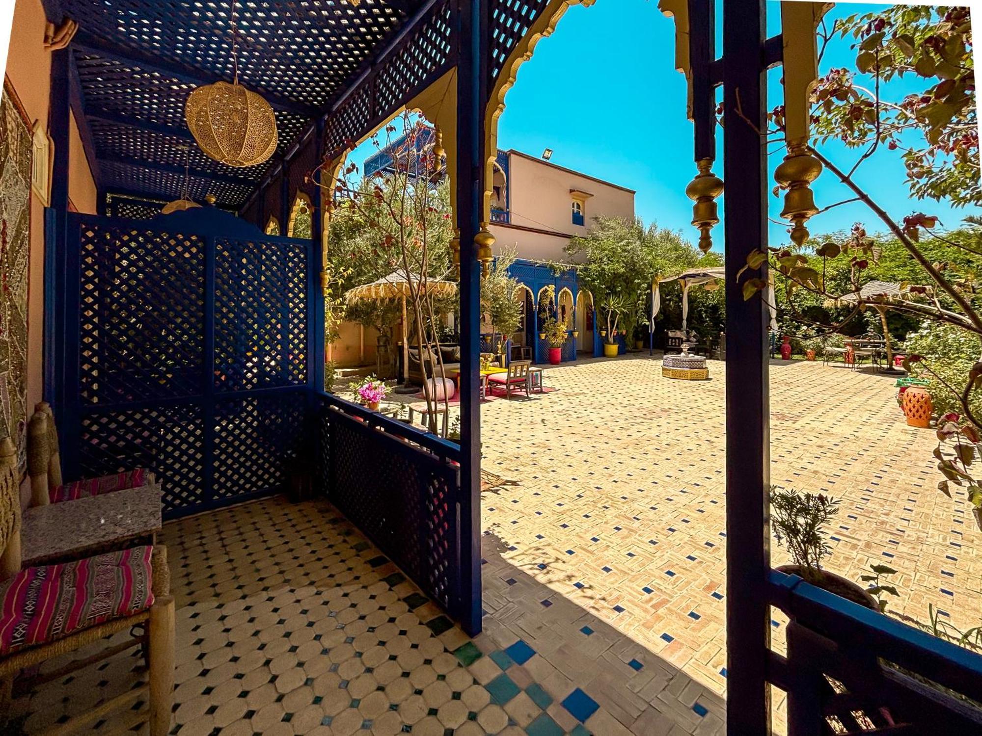 Villa Le Bleu House Marrakesh Exterior foto